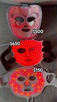 Testing 3 Different LED Masks - Which one is worth your money?