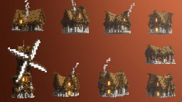 Medieval House Pack Minecraft Map
