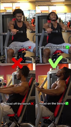 Correct way to perform machine chest press