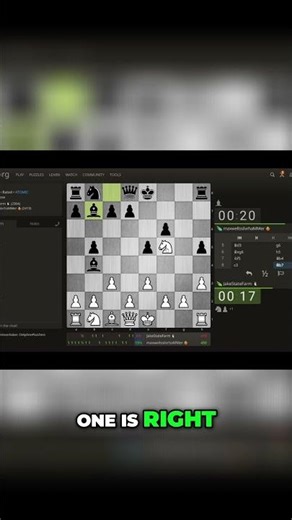 Chess Strategy: Knight F5 vs. Queen F3 - Which Move Wins? #shorts
