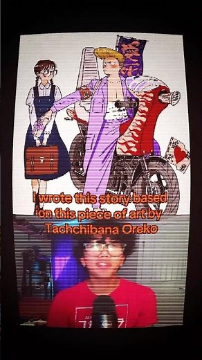 Art by Tachibana Oreco. Voice changer is “W-okada”, try it out. #foryou #fypシ゚viral #fyp