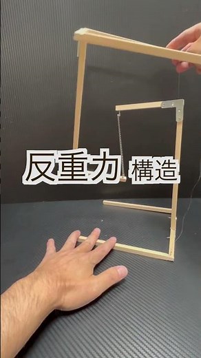 【何か変？反重力 構造】Anti-gravity テンセグリティを手作り・・・やっぱヘタクソ(^◇^;) #実験 #テンセグリティ #Anti-gravity