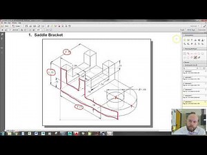 AutoCAD: Creating the Saddle Bracket