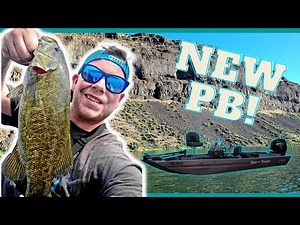 Catching TONS of bass fishing Banks Lake!