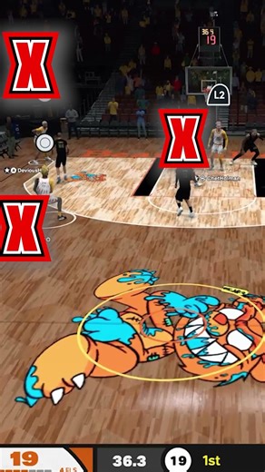 NBA 2K League Pro Play: How to Create an Automatic Trailing Three in 2K26 @nba2kleague