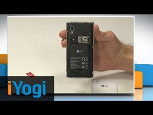 How to insert and remove SIM Card in LG® Optimus L9