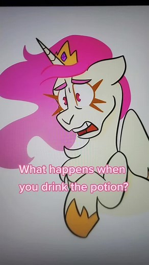 Drawing Nightmare Moon | MLP Art Process