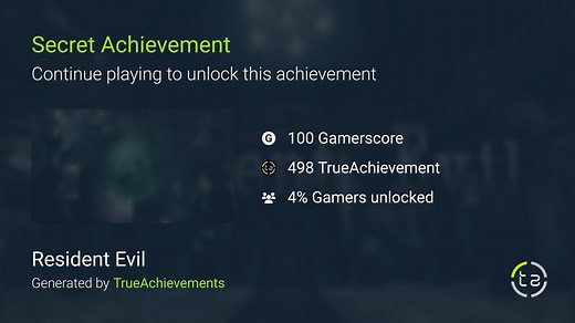 Ghost of a Chance achievement in Resident Evil