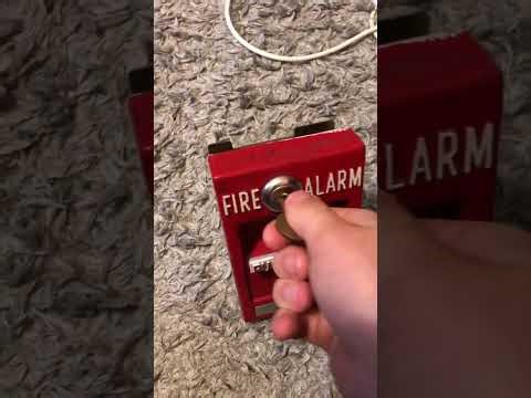 How a fire alarm pull station actually works