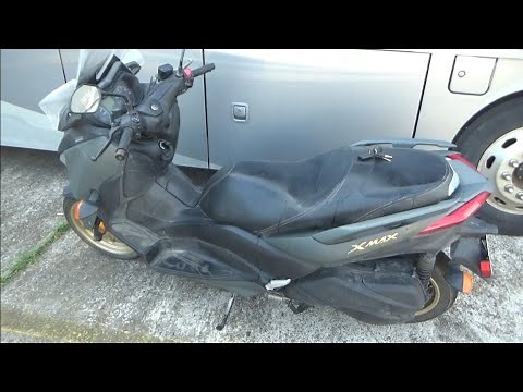 How to start a Yamaha XMAX Motorscooter without using the smartkey