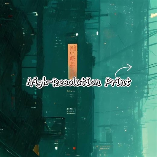 Los Angeles 2019 Poster - Blade Runner Fan Art by Flix Fanatics