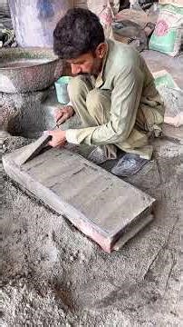 How to make cement project Are Made?#concrete #craft #skills #youtubeswhorts#Diy#shorts#fyp