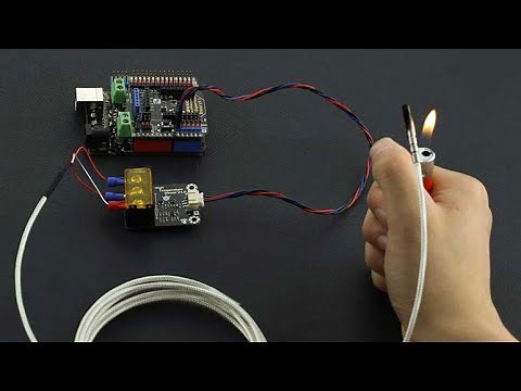 SENSOR de temperatura ( PT100) con ARDUINO ||DF ROBOT