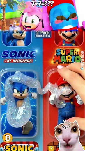 Sonic x Super Mario Unboxing figure! #sonic #mario #unboxing