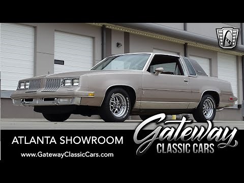 1984 Oldsmobile Cutlass supreme Brougham For Sale Gateway Classic Cars of Atlanta #1435