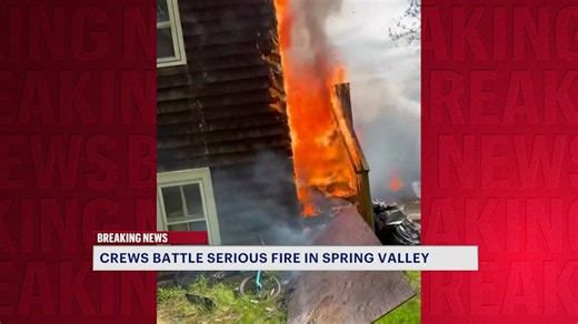 Residents displaced after serious house fire in Spring Valley