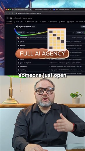 AI agency open-sources 147 sub-agents #aiagency #opensource #aicoding