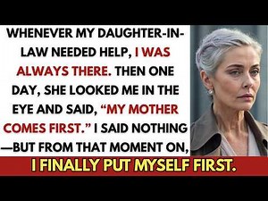 "My Mother Comes First," My Daughter-in-Law Said. So I Finally Put Myself First.