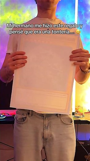 No esperaba que este regalo de mi hermano sea tan increíble... 👀 vosotros que opináis?