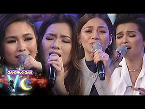 KZ, Kyla, Yeng & Angeline sing their favorite songs | GGV