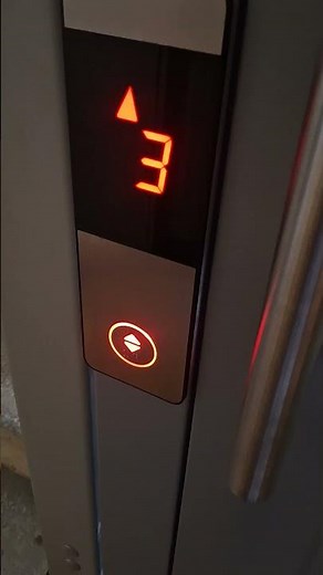 Treva elevator riding from 2nd floor to 4th floor