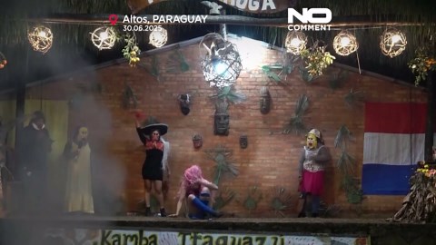 Fire, masks and folklore at Paraguay’s Kamba Ra’anga festival