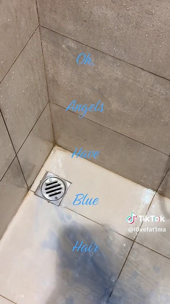 I sacrificed my phone for this, angels do have blue hair. #xybca #fyp #bluehair #angels #viral