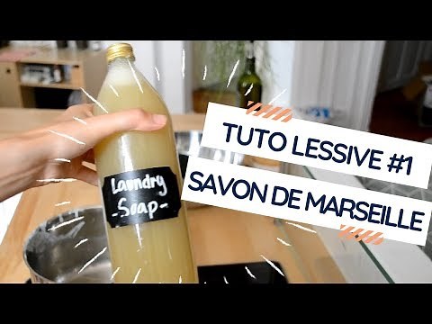 DIY | Lessive Savon de Marseille (qui ne durcit pas !)