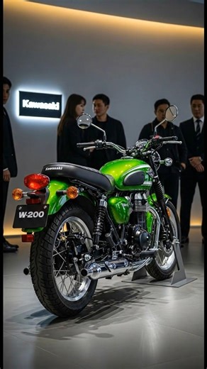 2026 Kawasaki W200 Is TOO Beautiful! This Retro Machine Just Broke the Rules 😱🔥
