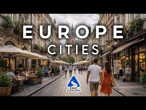 Most Amazing Cities to Visit in Europe | 4K Travel Guide
