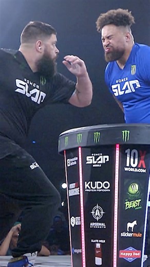 Brushed that one off 🧹 Burnard comes ready to eat at $VET #PowerSlap15 TONIGHT [ LIVE on YouTube | 9p ET/6p PT | Tix available at link in bio 🎟️ ] | Power Slap