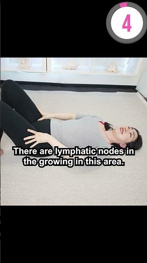 Massage Here to Drain Groin Lymph and Remove Swelling!