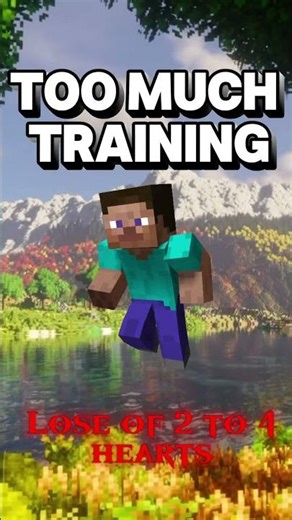 You’re losing hearts and you don’t even realize it💀#minecraft #fitness #gaming #gym