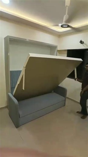This Wall Bed + Sofa Combo Will Blow Your Mind!