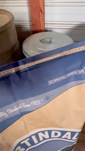 How to open a feed sack. A step-by-step guide. #how