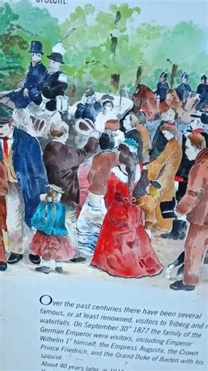 BISMARCK Plaque & Memorial at the Triberg Waterfalls – 🇩🇪 Germany’s Hidden Natural Wonder 🌲⛰️