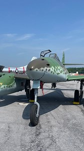 The @militaryaviationmuseum Messerschmitt Me 262 has arrived in Reading, Pennsylvania for @midatlanticairmuseum WWII Weekend! Take a little stroll with us around this unique aircraft. | Vintage Aviation News