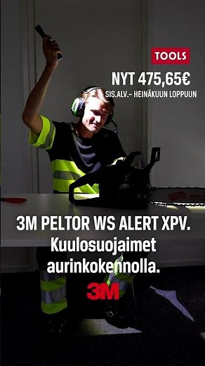 3M Peltor WS Alert XPV: TOOLSin kesätarjouksessa