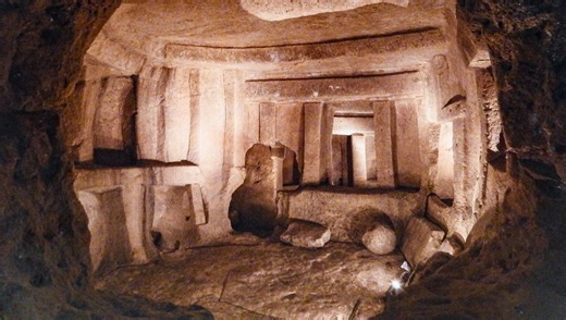 A Giant Underground Structure From Prehistory Lays Deep Under Malta: Ħal Saflieni Hypogeum