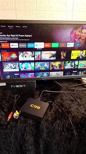 - Yukk Upgrade Tv jadulmu jadi TV android, cukup pakai STB Android ini aja. kualitas gambarnya HD 4K, bisa nonton tv saluran dalam dan luar negeri, bisa nonton YouTube dan Netflix juga, Nikmati Nonton tv dengan suasana baru, #stbandroid #stbdigital #stbtvtabung #settopboxtvdigital #tvandroid