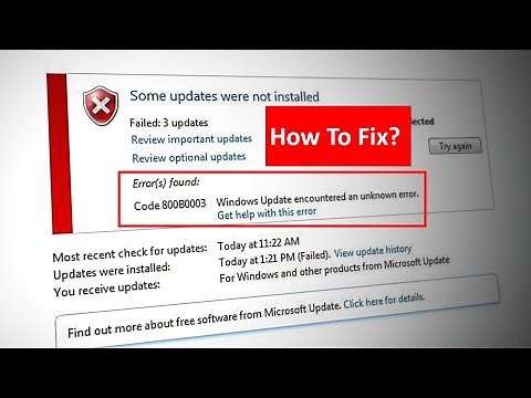 Fix 0x800B0003 Error In Windows