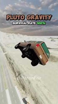 Car Crash Gravity Test #shorts