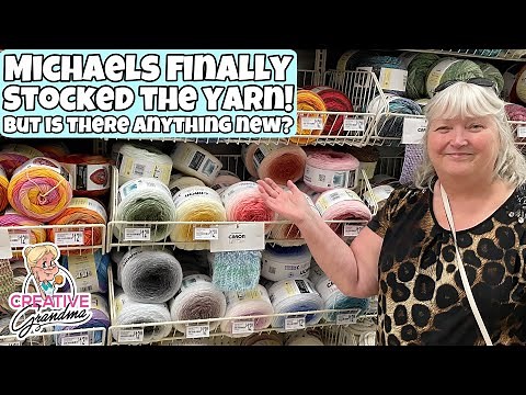 Michaels Yarn Tour. What did we find? #michaelscraftstore