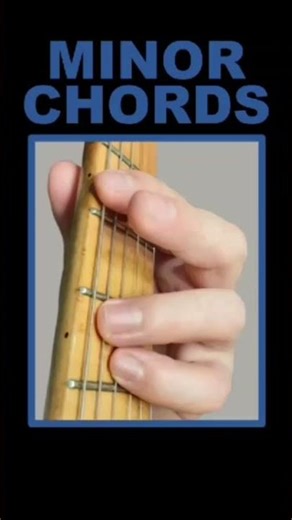 Guitar Minor Chords #guitar #chords #guitartutorial #guitarlesson #guitarist