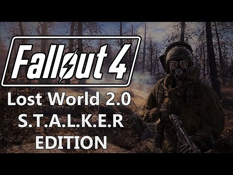 S.T.A.L.K.E.R Like Experience in Fallout 4 | Lost World 2.0 | Wabbajack Modlist Showcase Pt.1