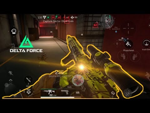 DELTA FORCE MOBILE META M4A1 GAMEPLAY