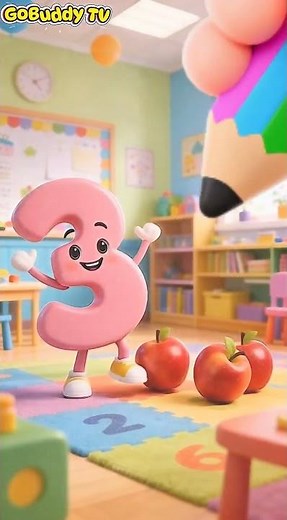 Count to 3! Fun Learning Numbers for Kids!