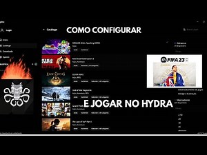 GUIA COMPLETO para usar o HYDRA LAUCHER!! HYDRA + JOGOS