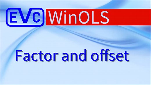 Winols教学 MAP偏移量设定方法