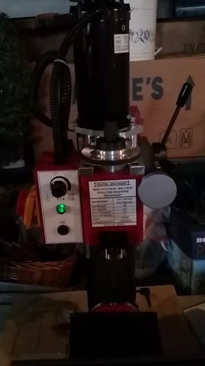 Harbor Freight Mini Mill Belt Drive First Run